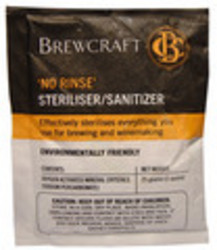 (image for) 25g packet Mangrove Jacks No-Rinse Steriliser - Click Image to Close